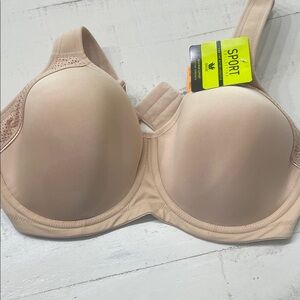 Wacoal Nude Sport Underwire Full Coverage Bra